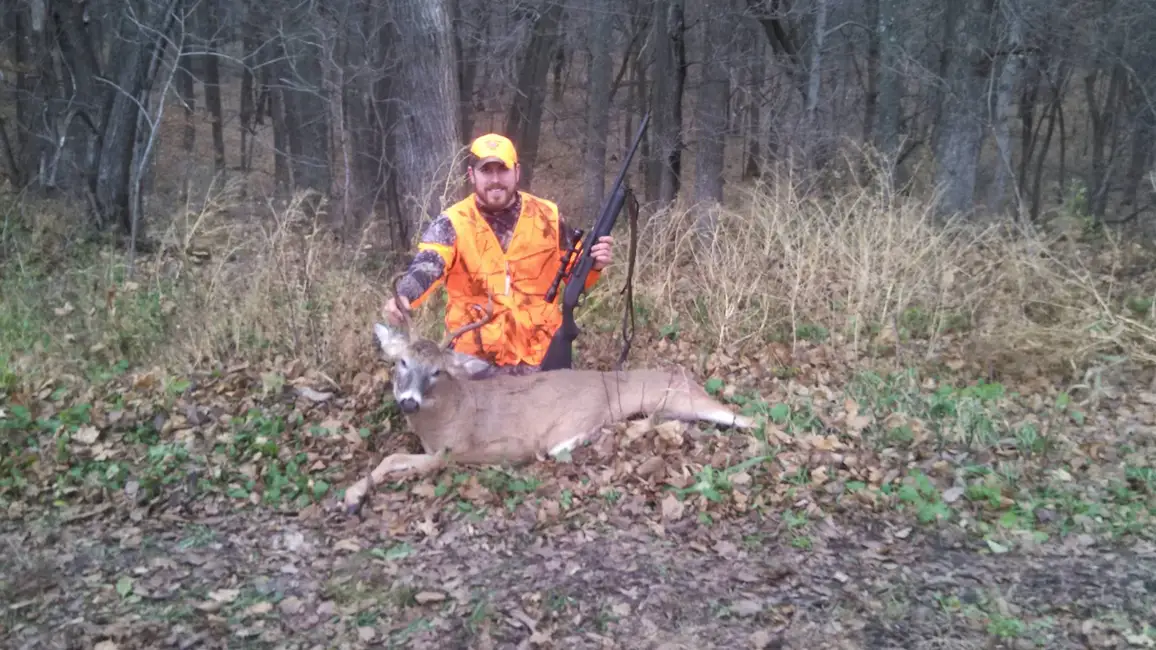 First buck out of the new woods